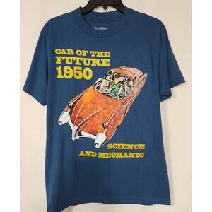 Car of the Future 1950 men's shirt size Small